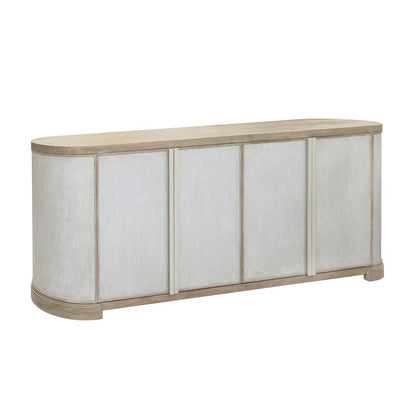 Modern 4 Door Credenza
