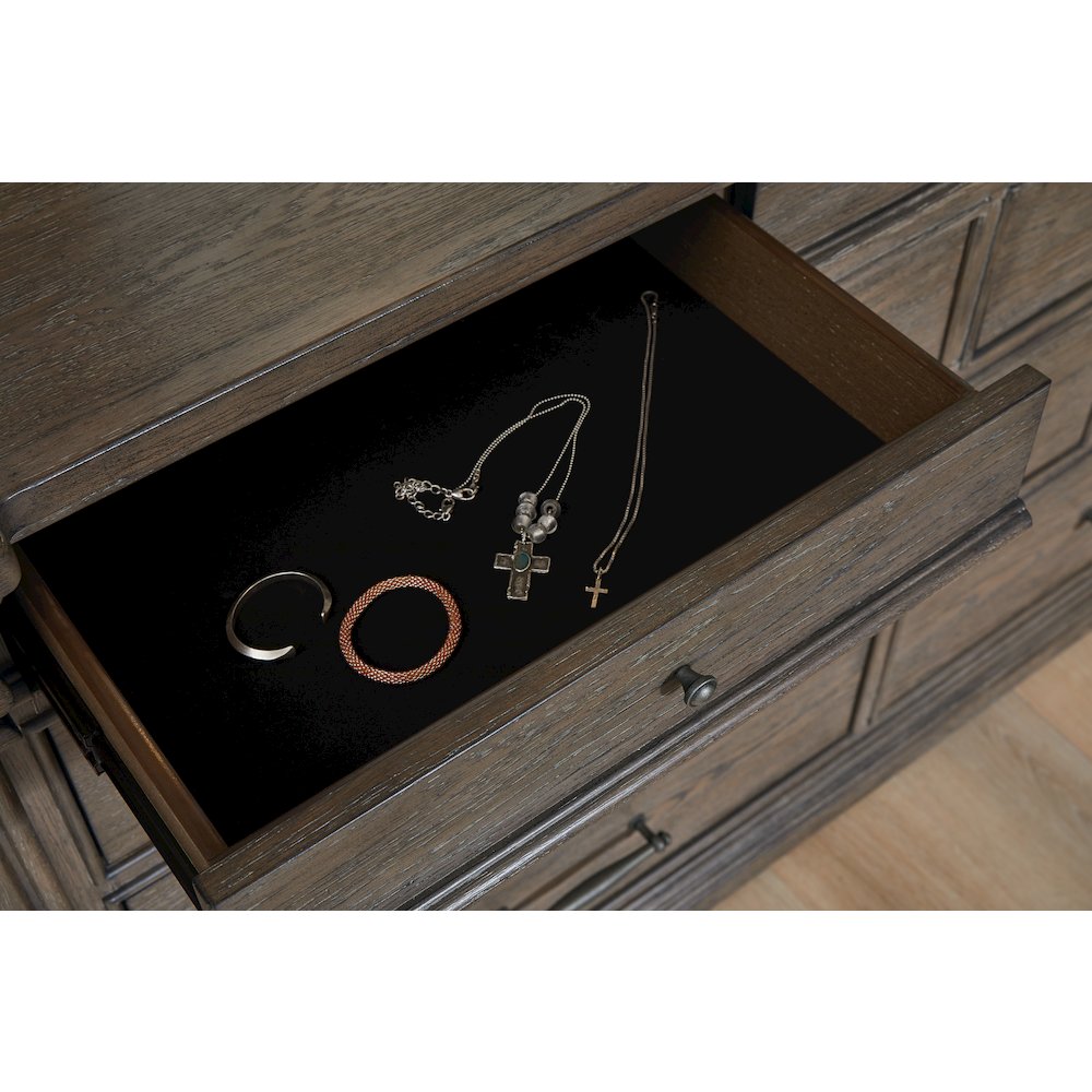 Madison Ridge Brown 10 Drawer Dresser