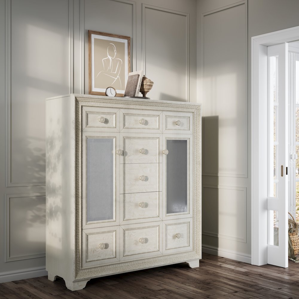 Camila 9 Drawer Door Chest
