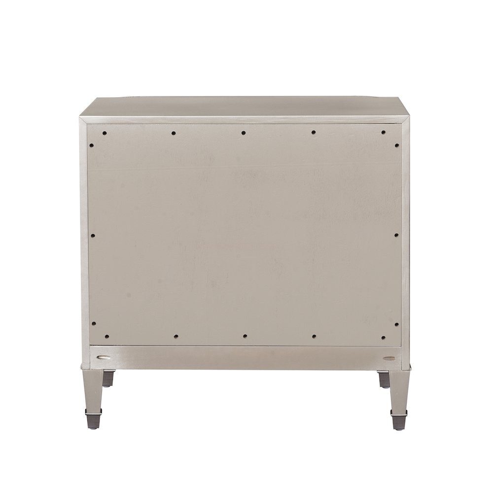 Zoey 2 Drawer Nightstand with Open Shelf and Wireless Charger