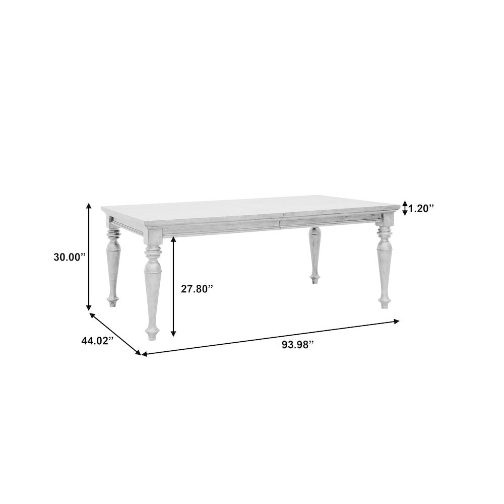 Woodbury Leg Table in Cowboy Boots Brown