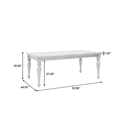 Woodbury Leg Table in Cowboy Boots Brown