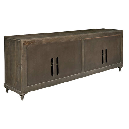 4-Door Console with Tray Drawers