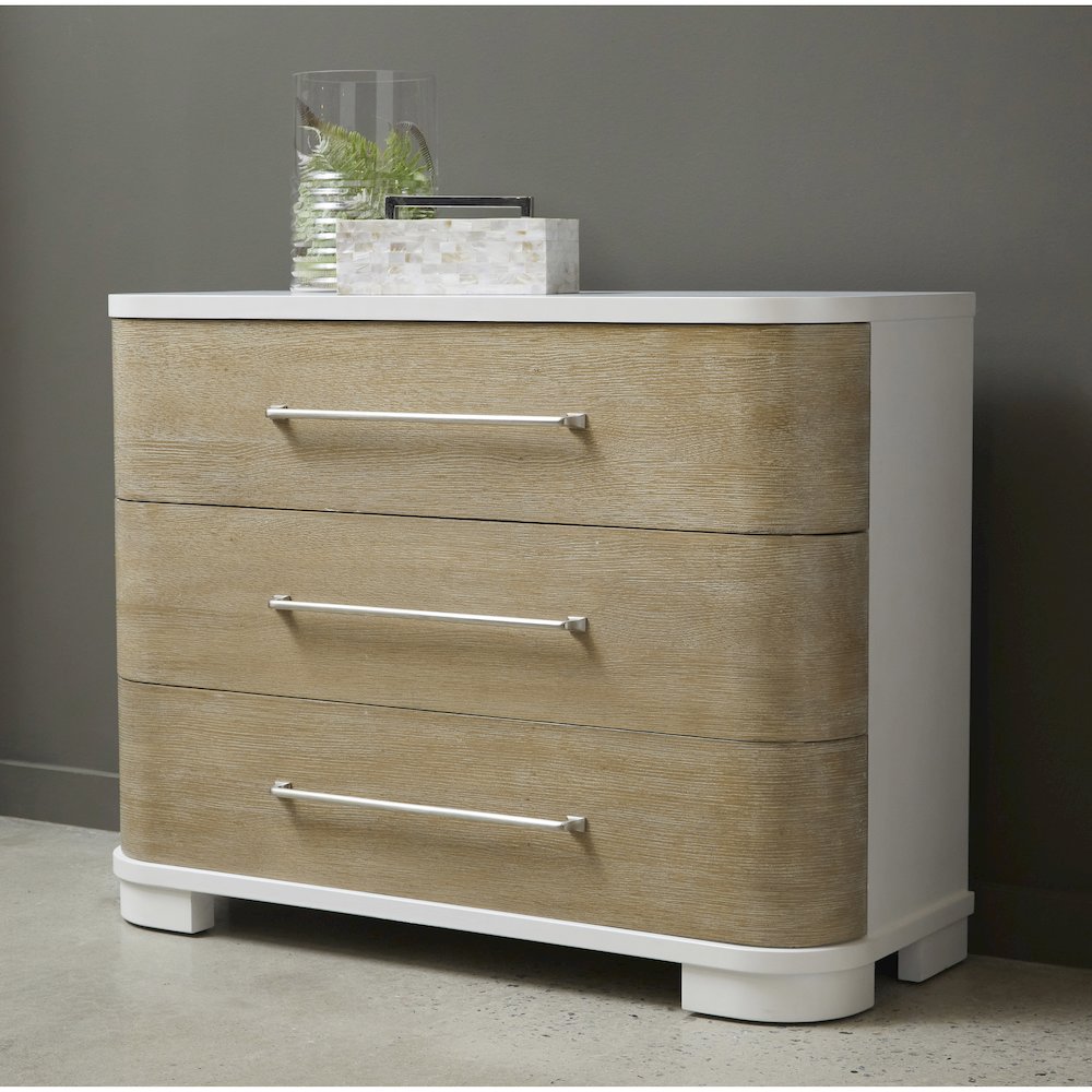 Two-Toned 3 Drawer Chest