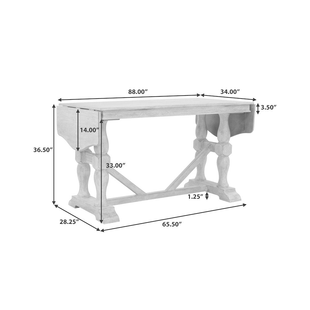 Higgins Street Gathering Trestle Table