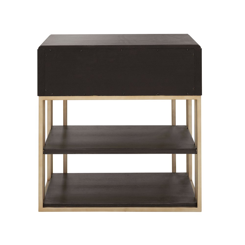 West End Loft Accent Nightstand with Storage Drawer