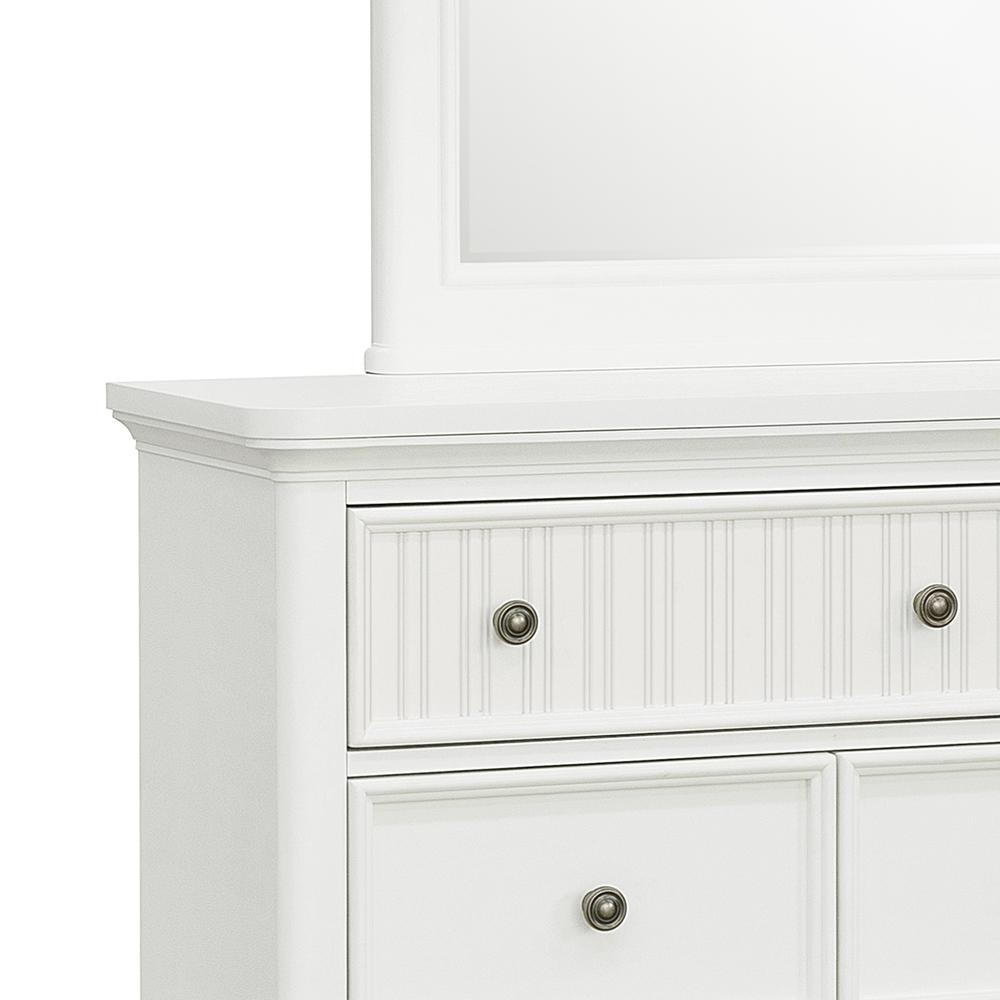 Savannah 7-Drawer Dresser - White Finish
