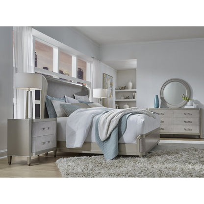 Zoey Upholstered Queen Shelter Bed