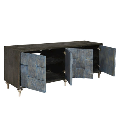 4-Door Entertainment Console