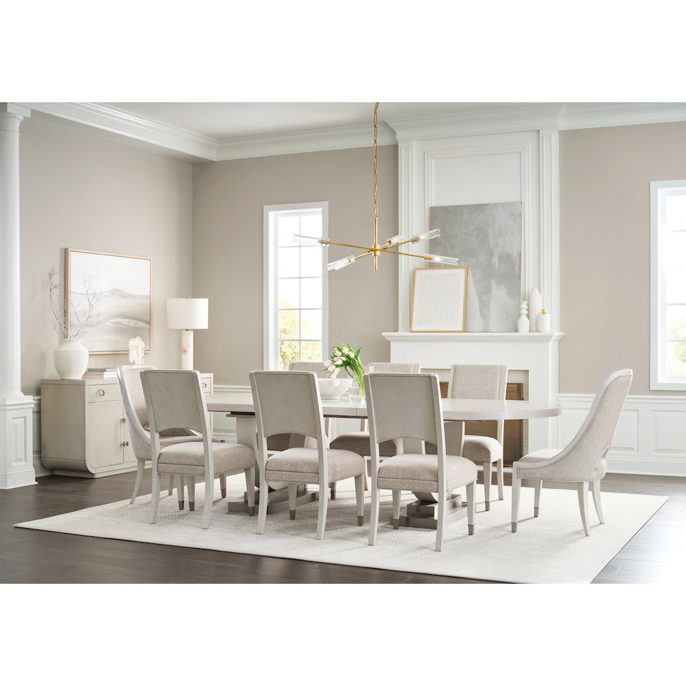Brighton Trestle Table with Leaf Extension