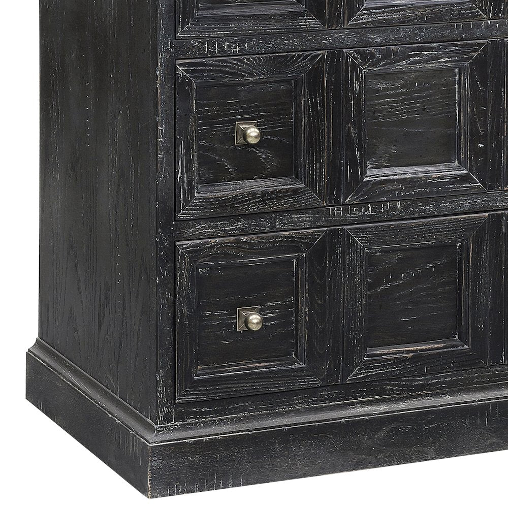 Rustic 3 Drawer Accent Chest