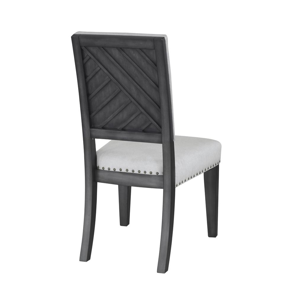 Lenox Upholstered Side Chair with Nail Head Trim