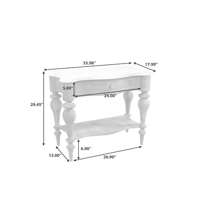 Weston Hills Bedside Table with Storage Drawer