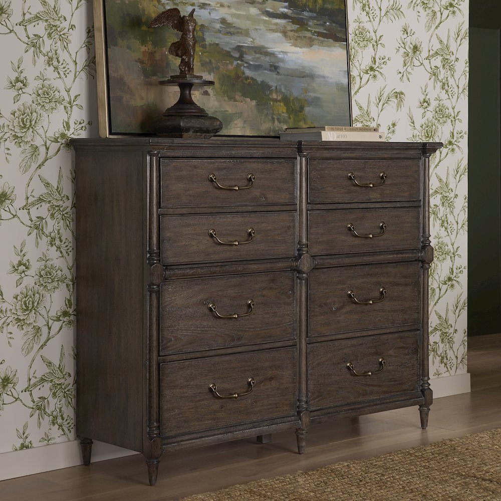 Revival Row 8-Drawer Bureau