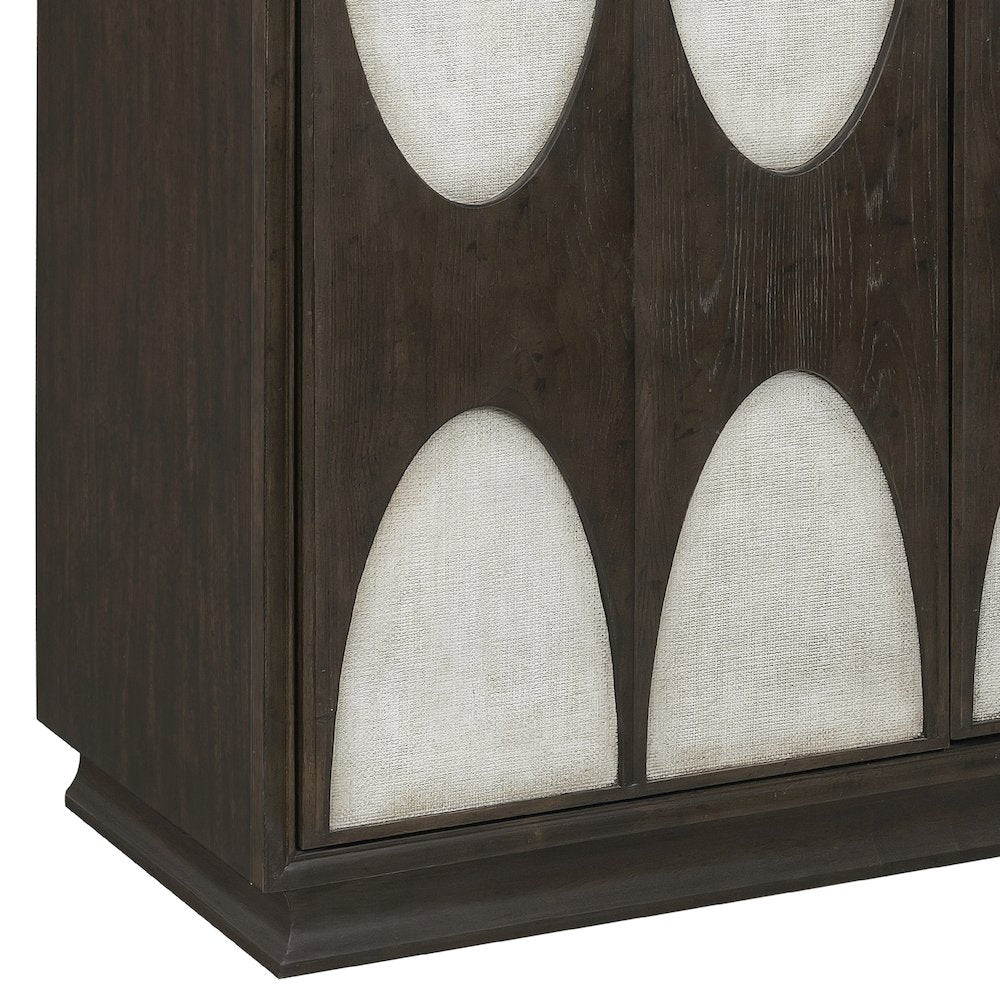 2 Door Wine Storage Bar Cabinet