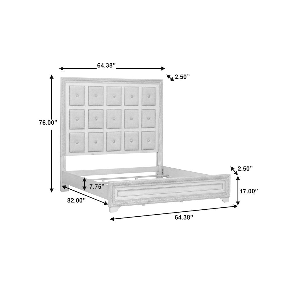 Camila Queen Upholstered Bed