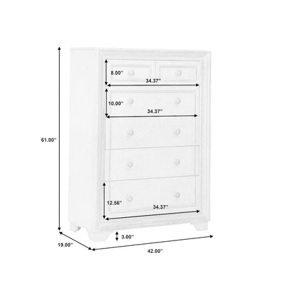 Camila 6 Drawer Chest