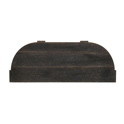 Curved 3 Door Hallway Accent Chest