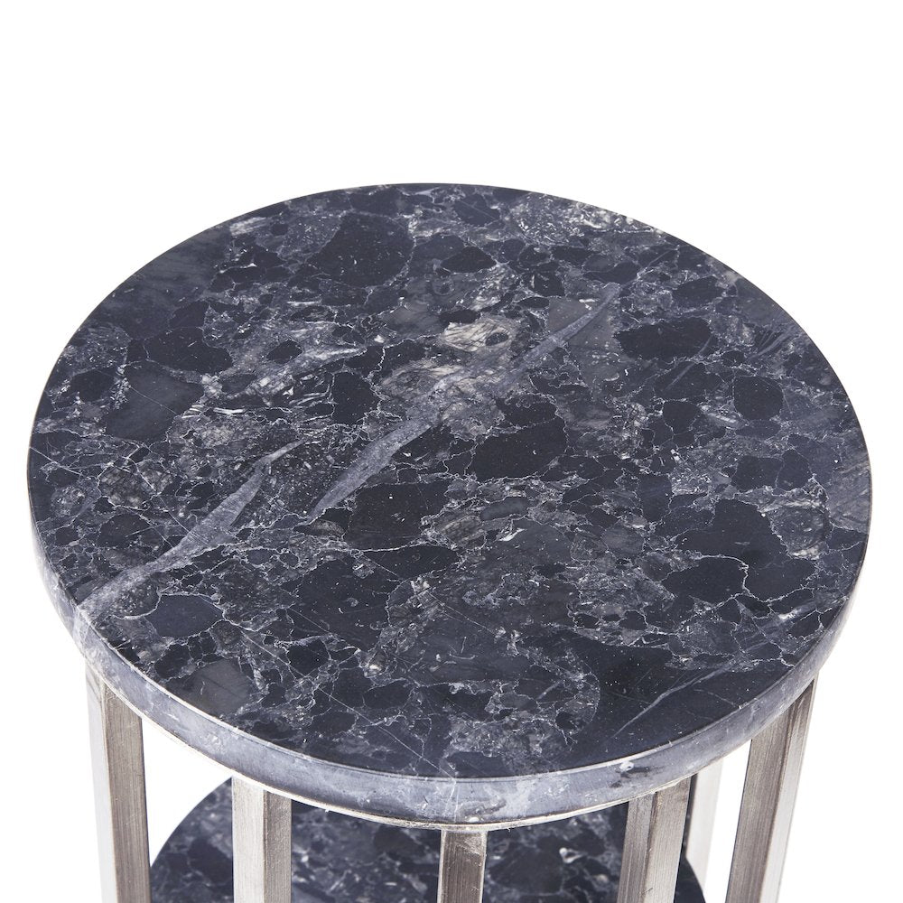 Marble 3-Tier Spot Table