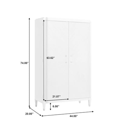 Zoey Storage Armoire Cabinet