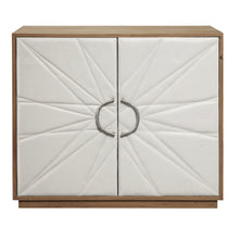 Two Door Leather Chest