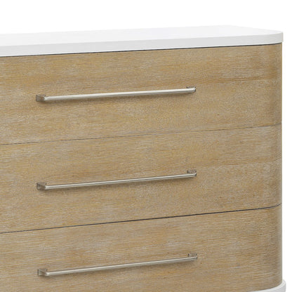 Two-Toned 3 Drawer Chest
