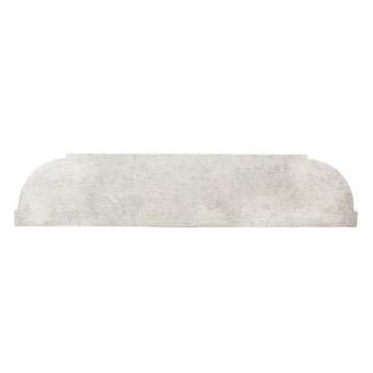 Modern Entryway Console Table with Concrete Top
