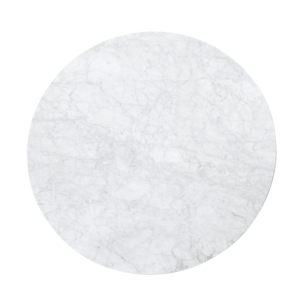 40" Round Cocktail Table with Marble Top