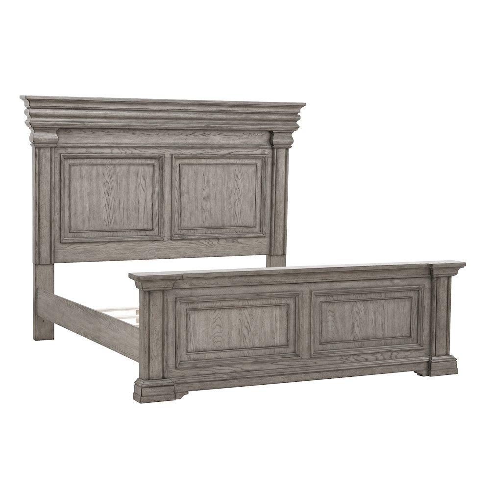 Madison Ridge Queen Panel Bed in Heritage Taupe