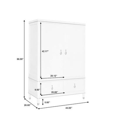 Grace Armoire with Storage Drawers