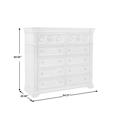 Kingsbury 10 Drawer Master Chest
