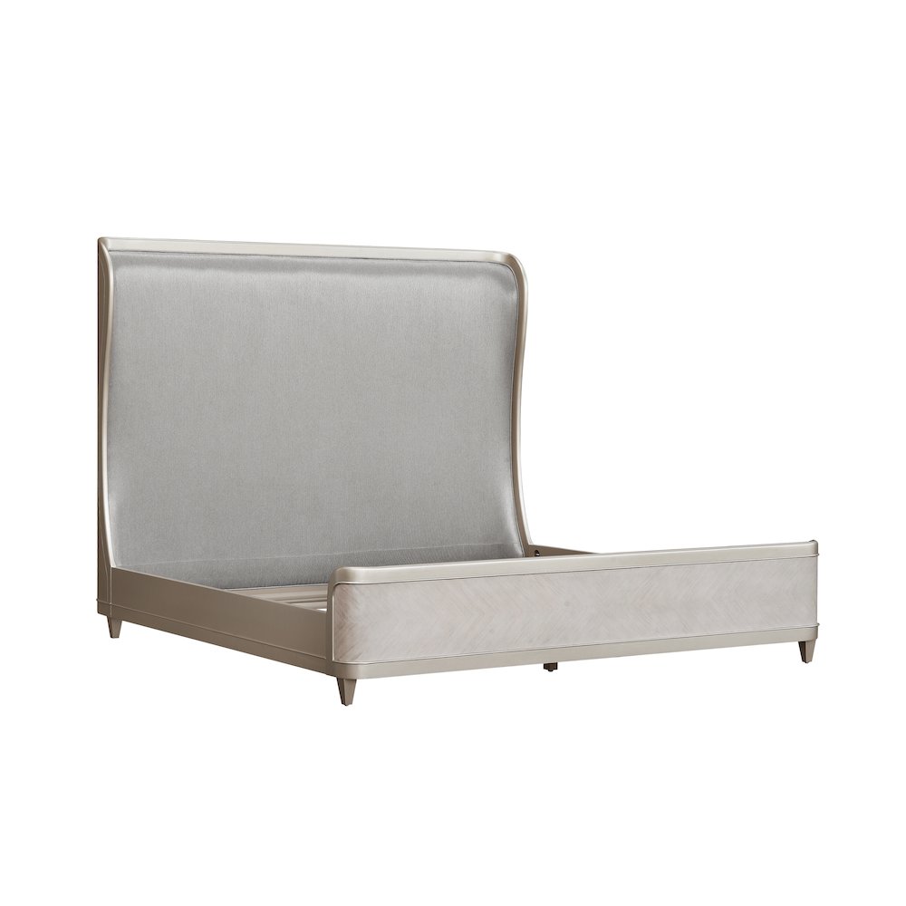 Zoey Upholstered Queen Shelter Bed