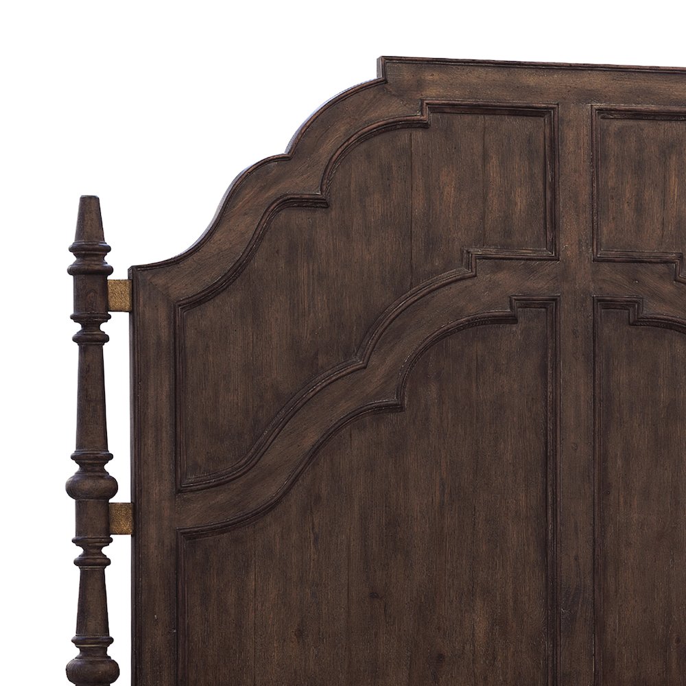 Revival Row Queen Panel Bed