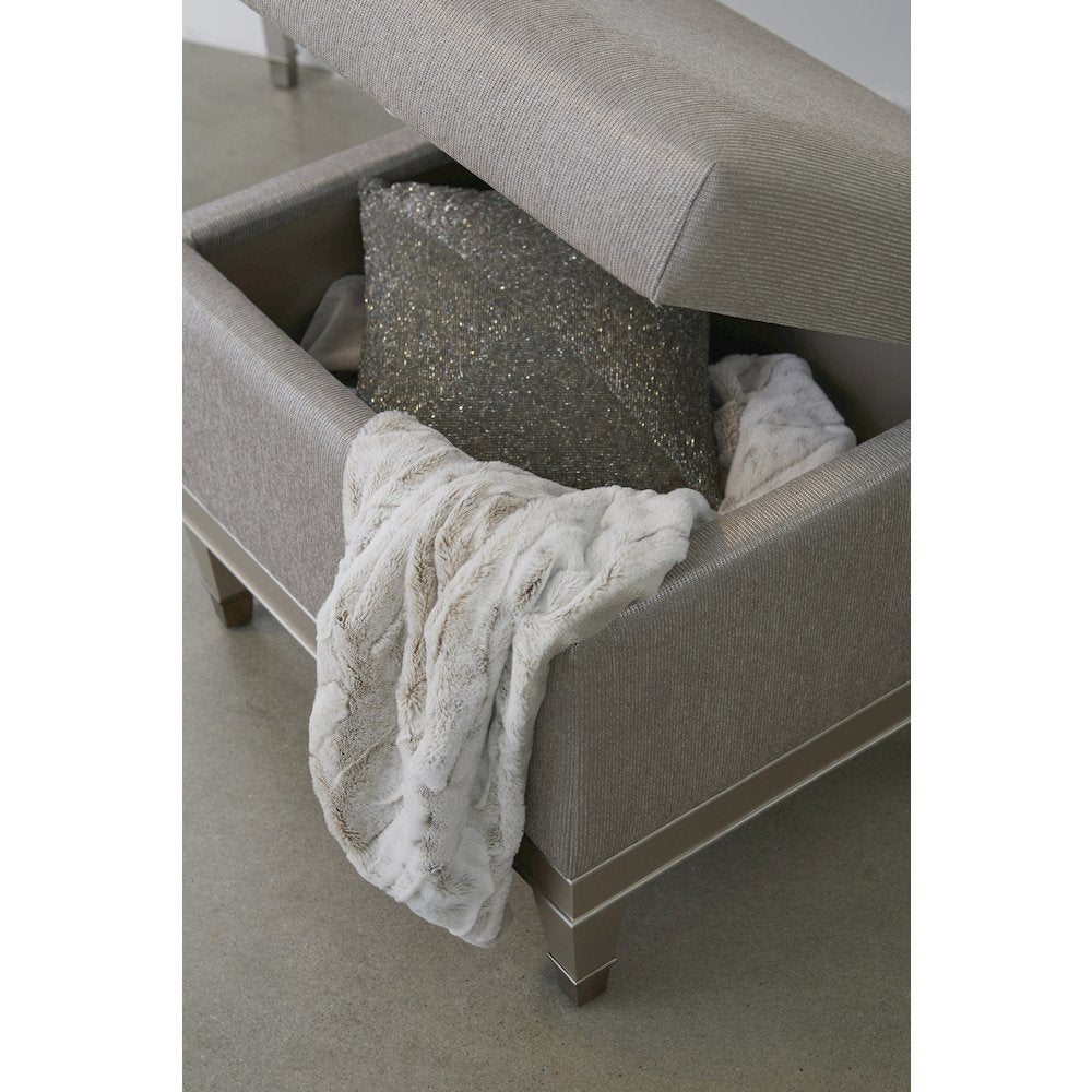 Zoey Vanity Upholstered Storage Bench