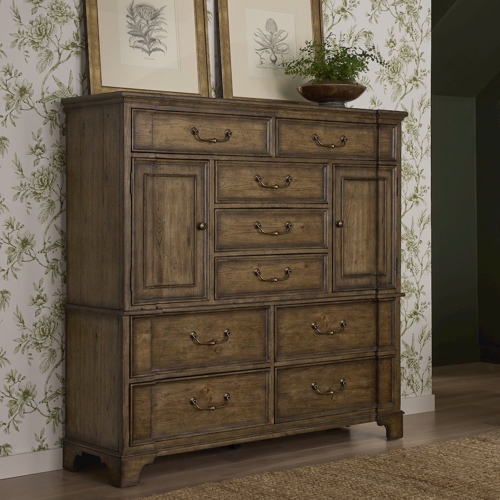 Revival Row 9-Drawer Master Chest with Cabinets