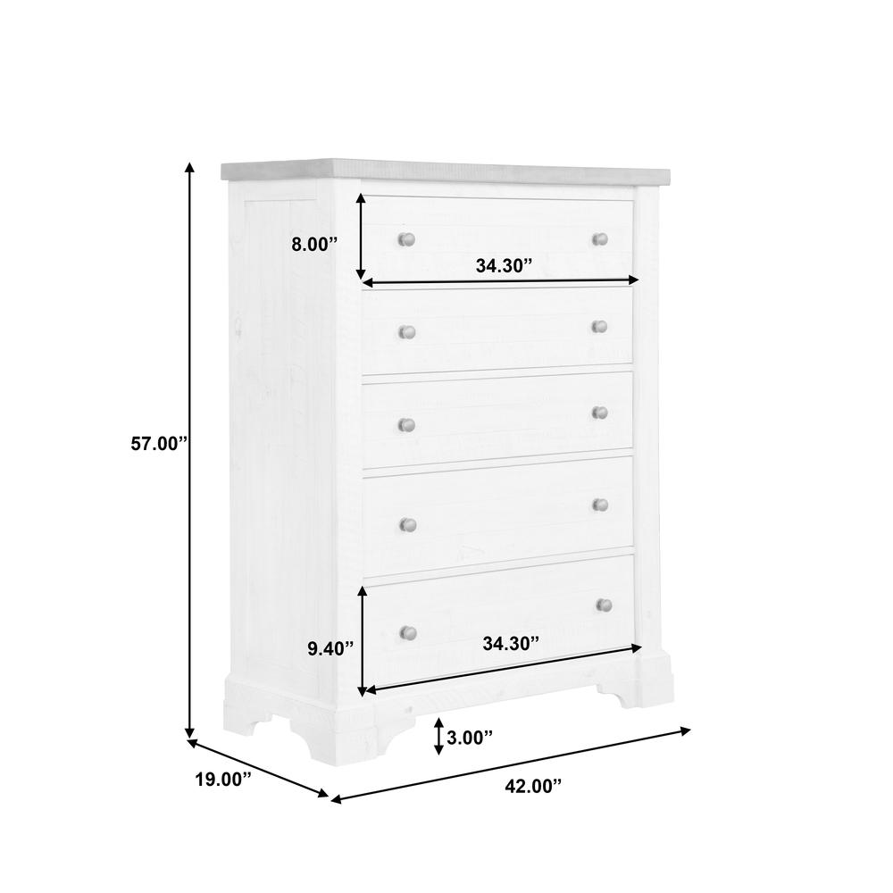 Valley Ridge 5 Drawer Chest