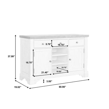 Valley Ridge 3 Drawer Server