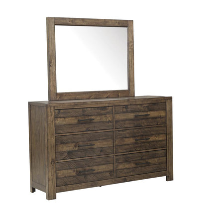 Dakota Amber Landscape Mirror