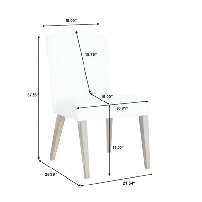 Asher Park Upholstered Side Chair, Upholstered Finish