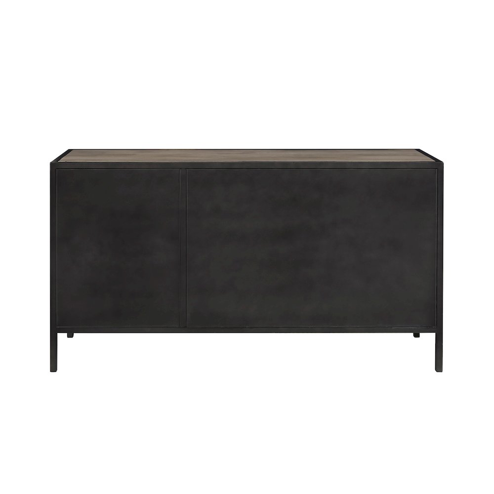 3-Door Metal Sideboard