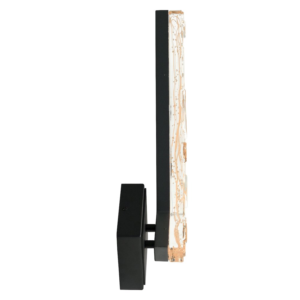 Contour Integrated LED 19in Sand Black Indoor-Outdoor Wall Light