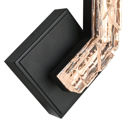 Contour Integrated LED 19in Sand Black Indoor-Outdoor Wall Light