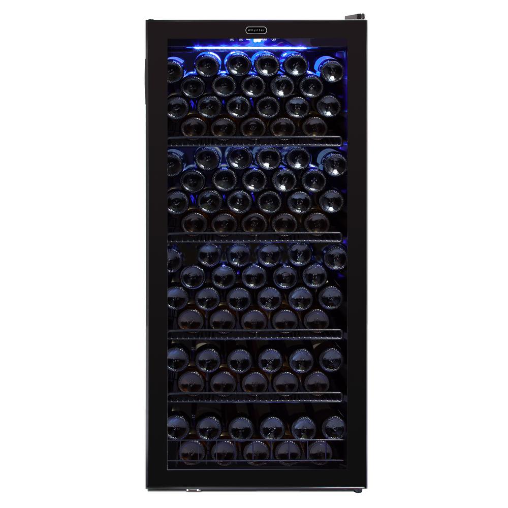 120 Bottle Freestanding Wine Cabinet Refrigerator