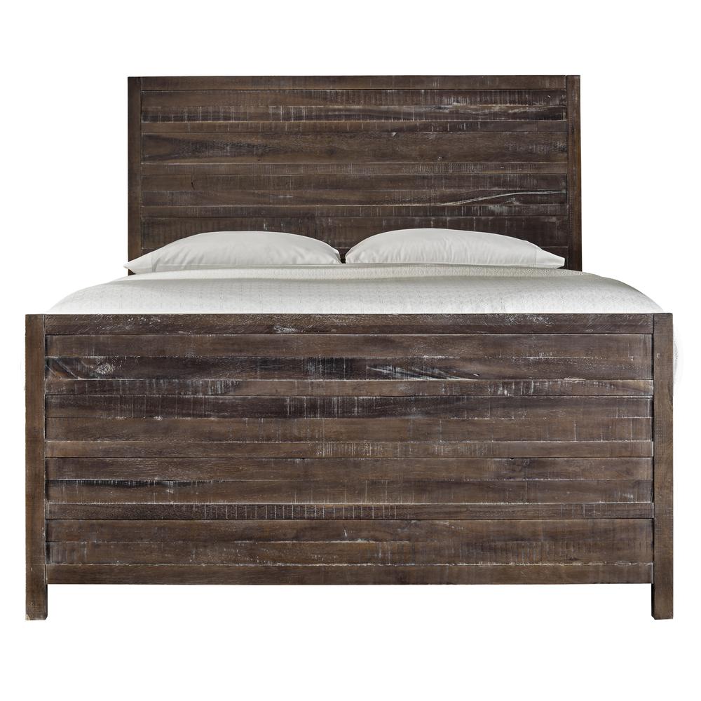 Townsend Solid Wood Storage Bed in Java