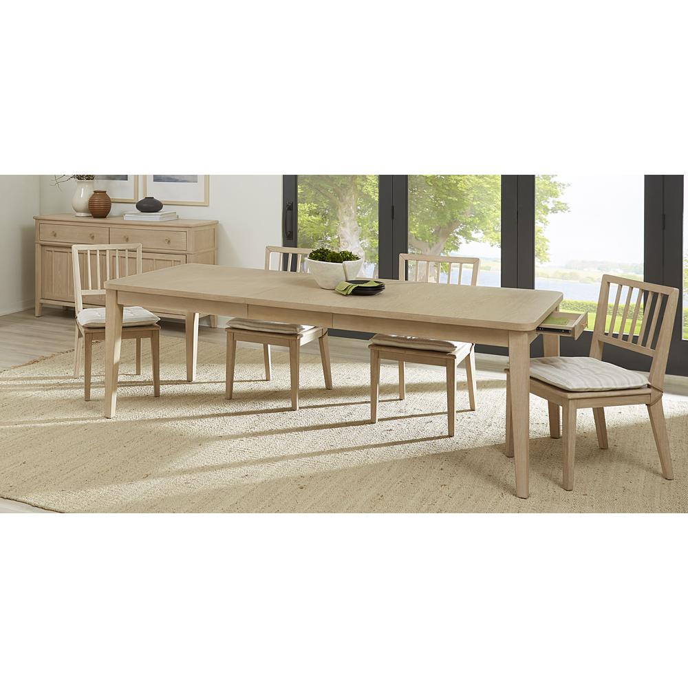 Camden Wood Dining Chair with Detachable Cushion in Chai and Oat, set of 2