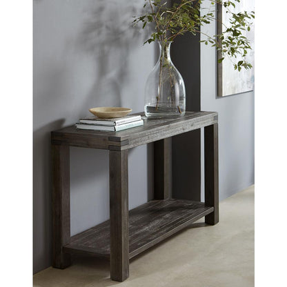 Meadow Solid Console Table in Graphite