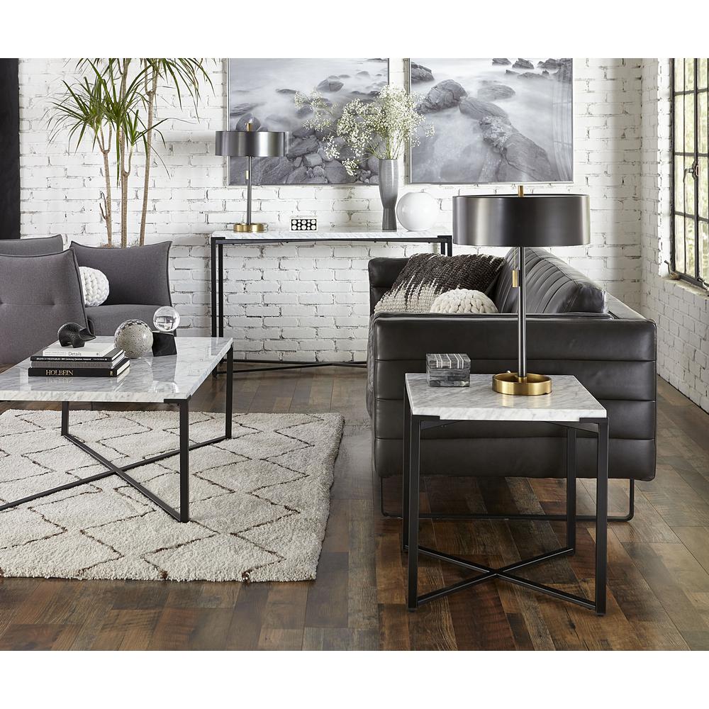 Saxon Coffee Table in Matte Black