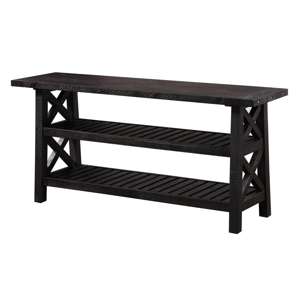 Yosemite Solid Wood Console Table in Cafe