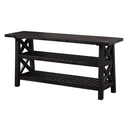 Yosemite Solid Wood Console Table in Cafe