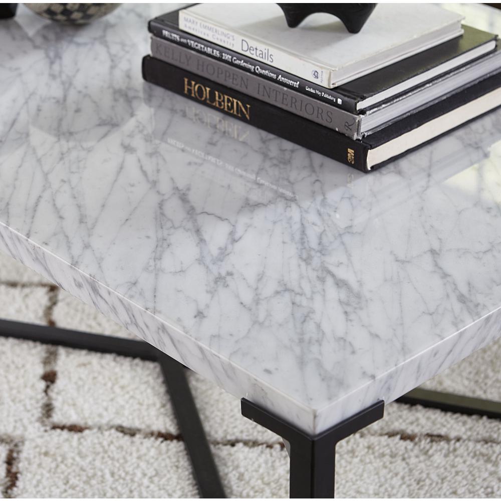 Saxon Coffee Table in Matte Black